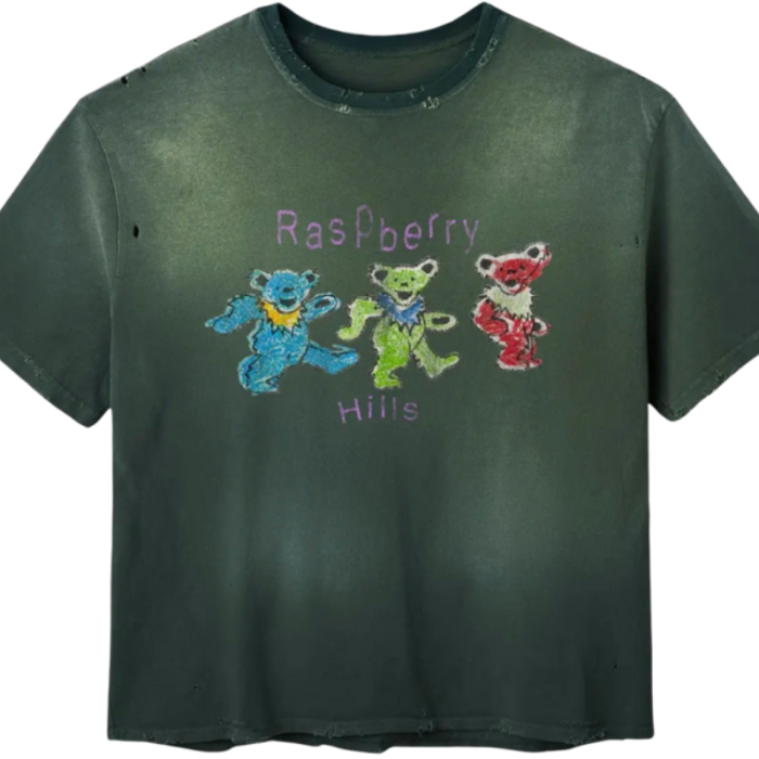 Raspberry Hills Grateful Berry Green Tee