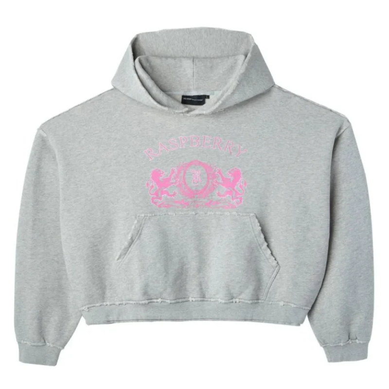 Raspberry Hills Crest Hoodie